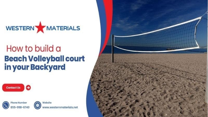 How to build a Beach Volleyball court in your Backyard