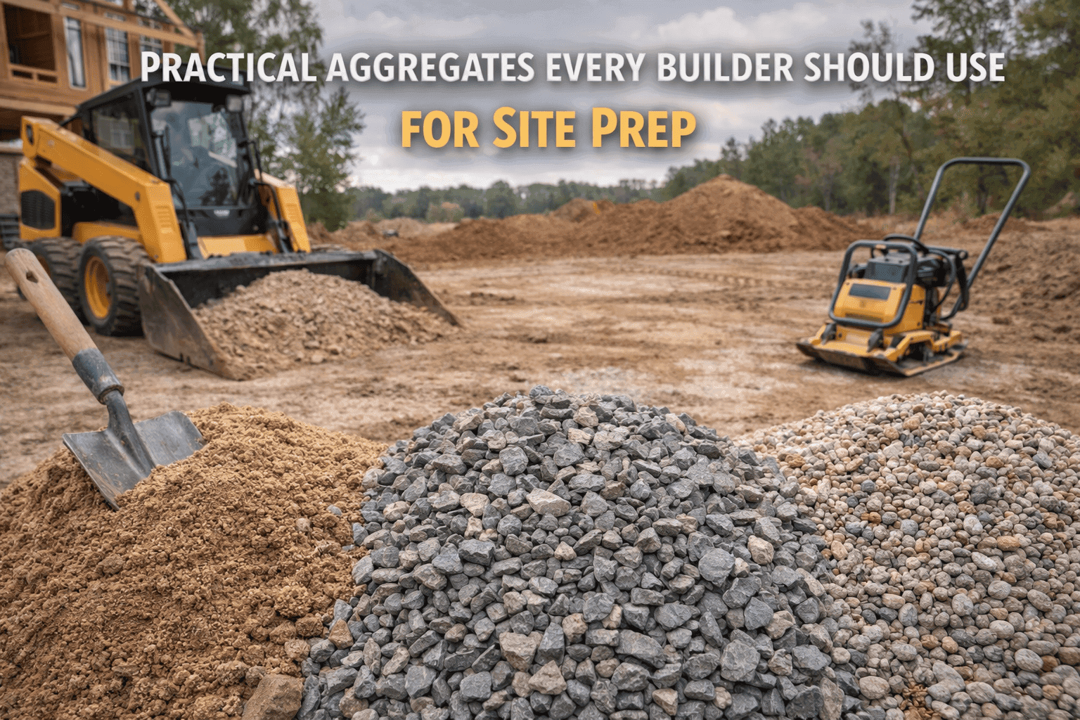Practical Aggregates Every Builder Should Use for Site Prep