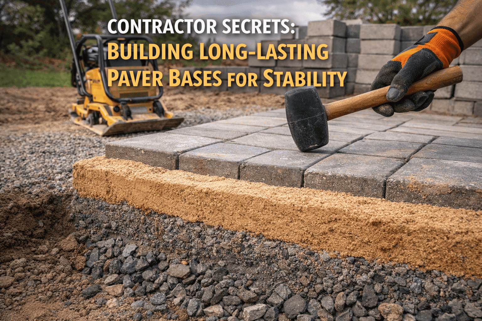 Contractor Secrets: Building Long-Lasting Paver Bases for Stability