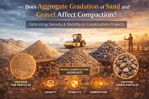How Does Aggregate Gradation of Sand and Gravel Affect Compaction