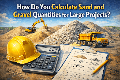 How to Calculate Sand and Gravel Quantities for Large Projects
