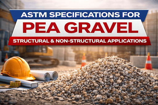 What Are the ASTM Specifications for Pea Gravel in Structural and Non-Structural Applications?