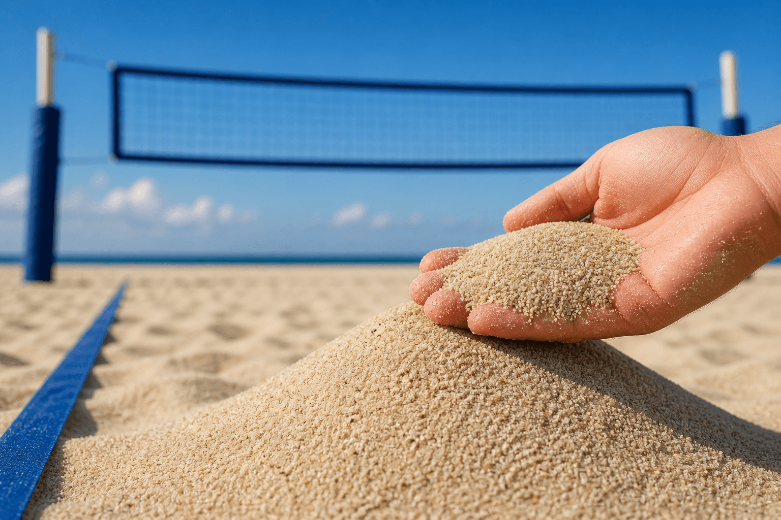 What Makes Sand "Tournament Grade" for Volleyball Courts?