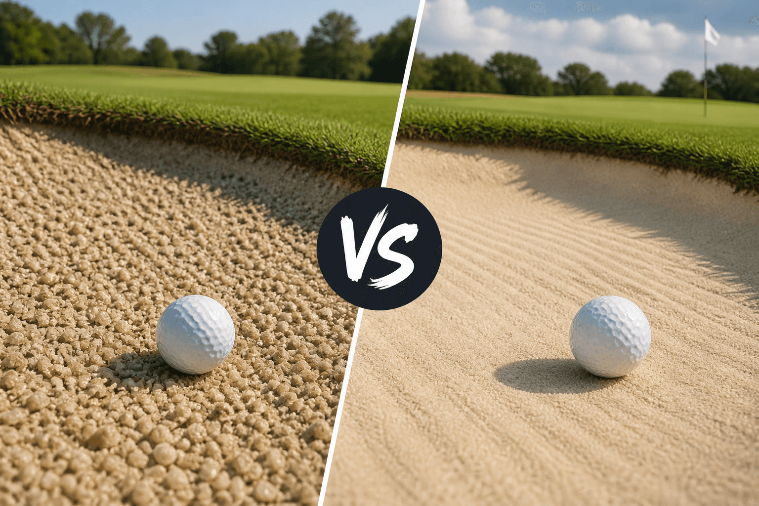 Angular vs Rounded Sand for Golf Bunkers: Which One Performs Better?