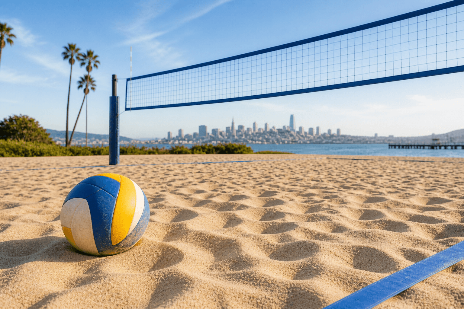 What Is the Best Sand for a Volleyball Court in South Bay and San Francisco?