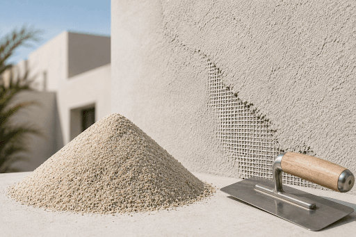 Does Washed Plaster Sand Improve Stucco Bonding and Durability?