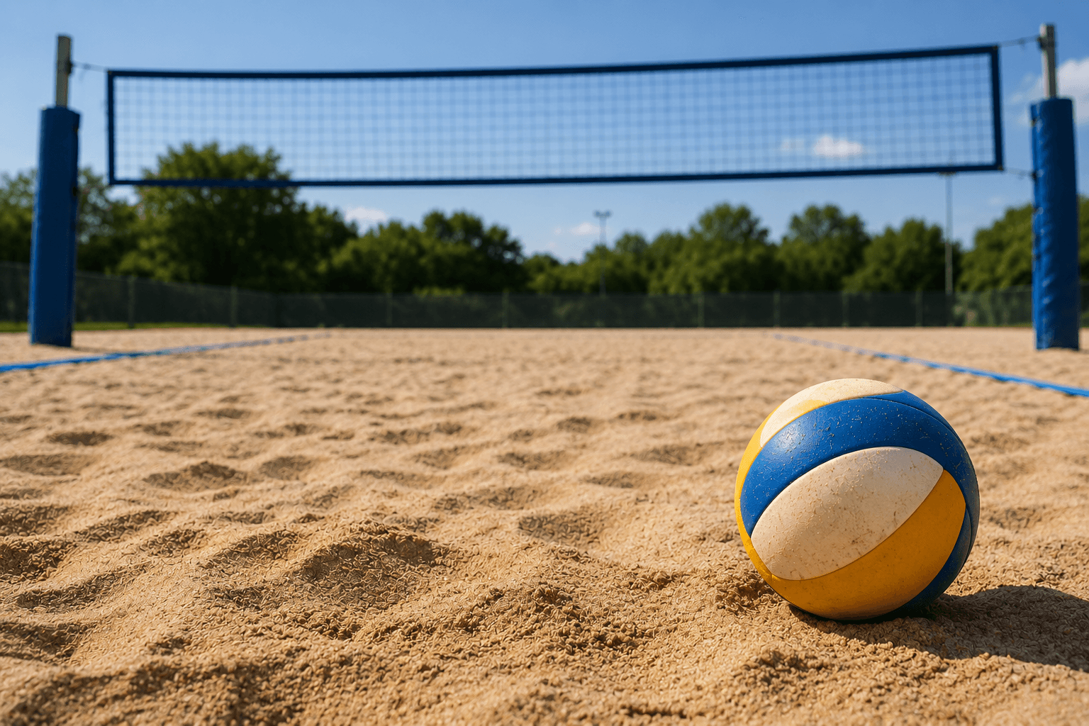 What Are the Risks of Using Improper Sand on a Volleyball Court?