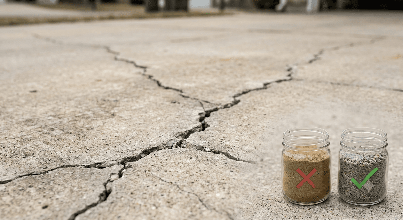 Understanding Concrete Cracking: Causes & Prevention