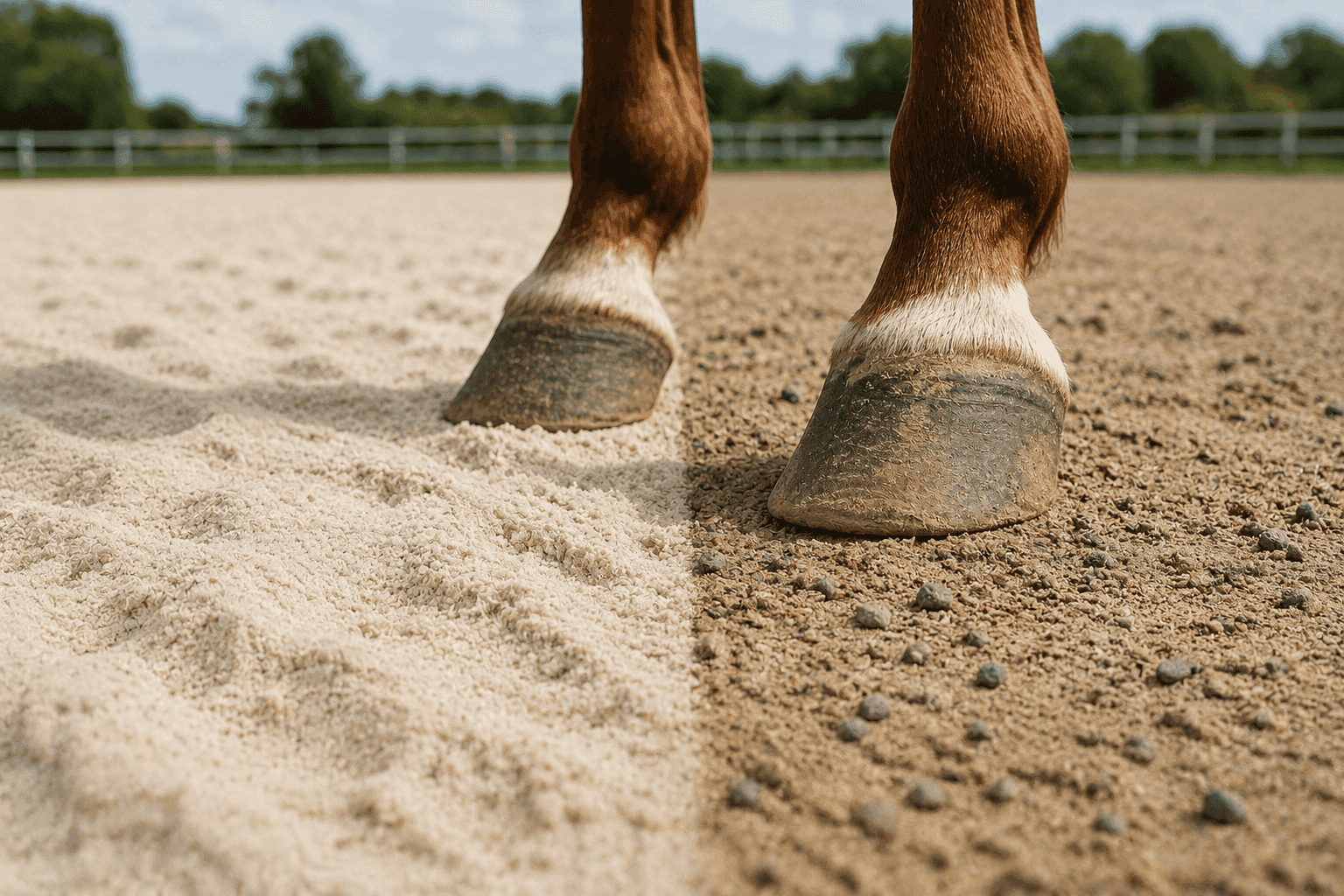 Why the Right Arena Sand Protects Your Horse's Hooves