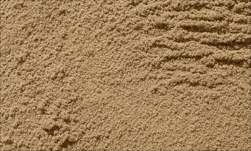 Pile of fine mason sand